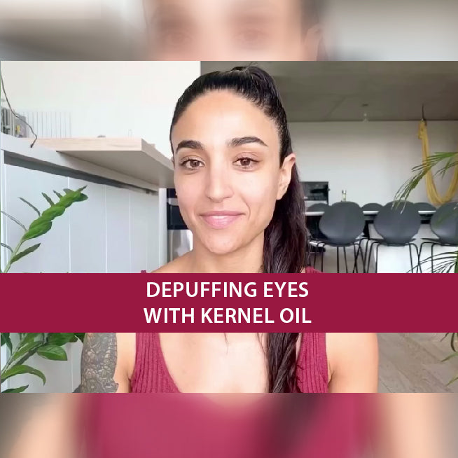 Face Yoga: Depuffing Eyes With kernel oil by Tracy Assaad