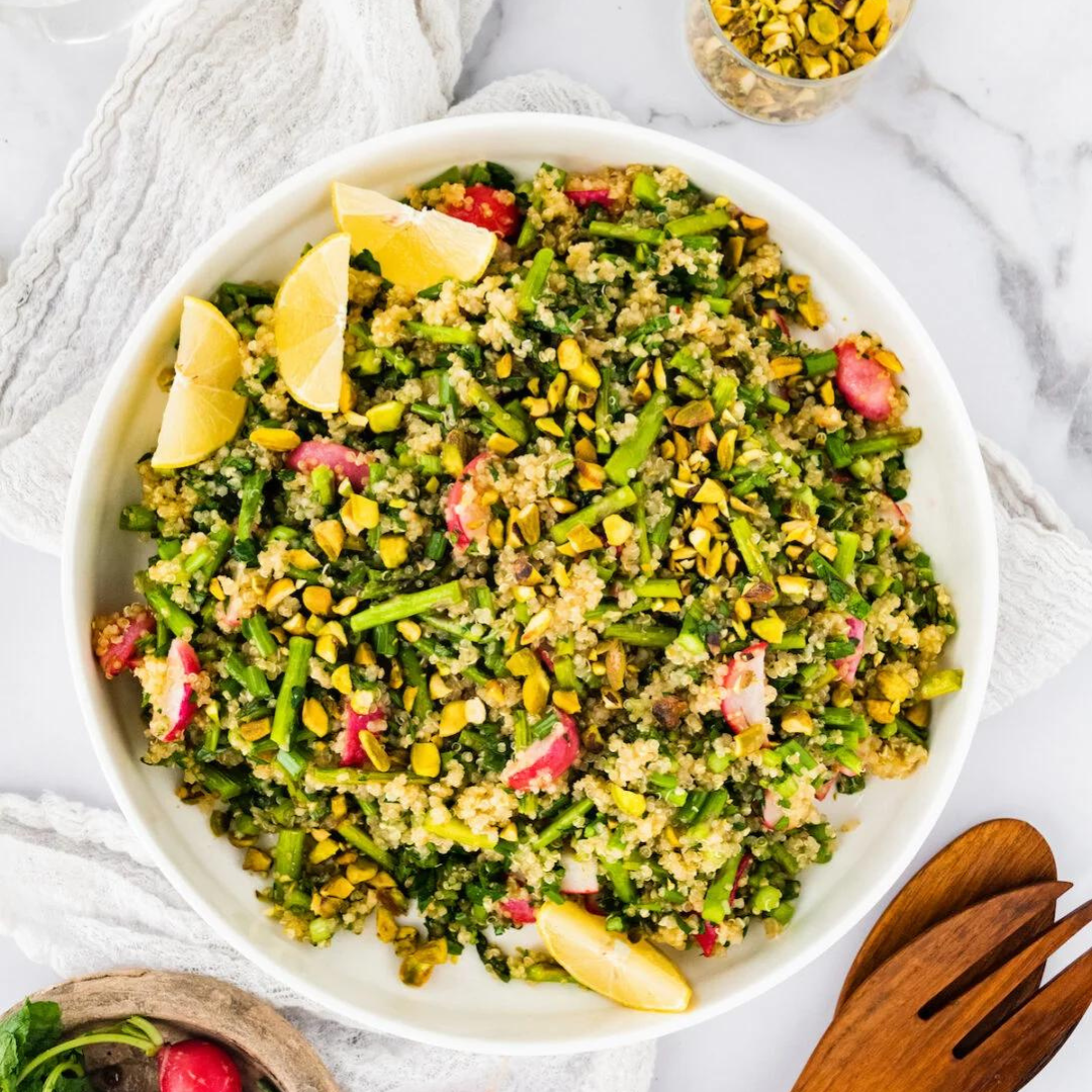 Vegan Quinoa Spring Salad