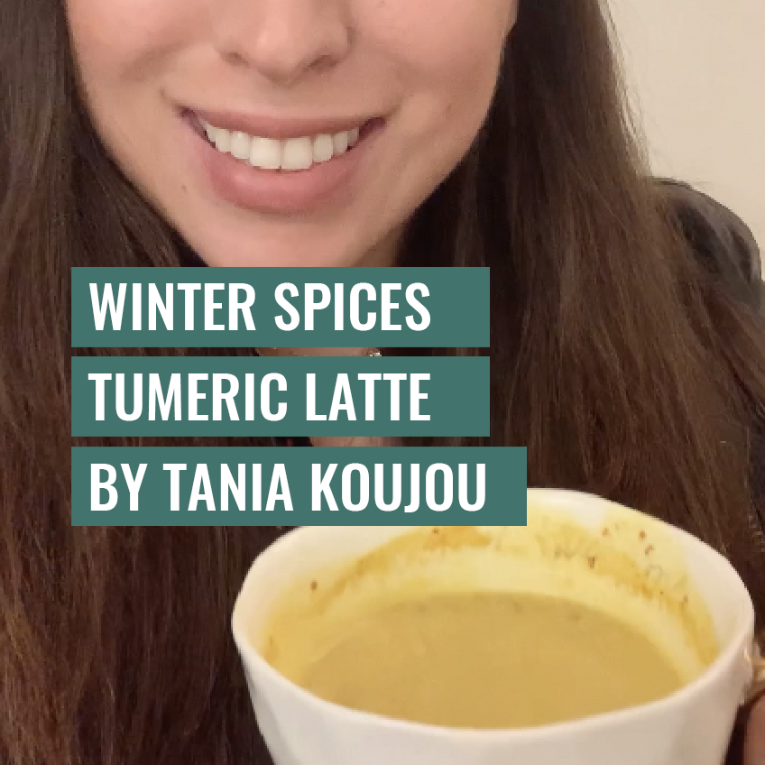 Winter Spices Tumeric Latte By Tania Koujou