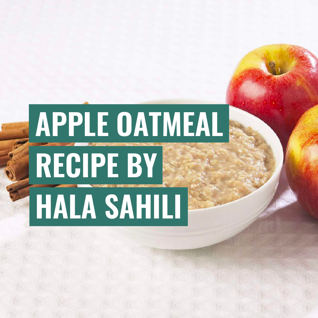 Baby Apple Oatmeal Recipe By Hala Sahili