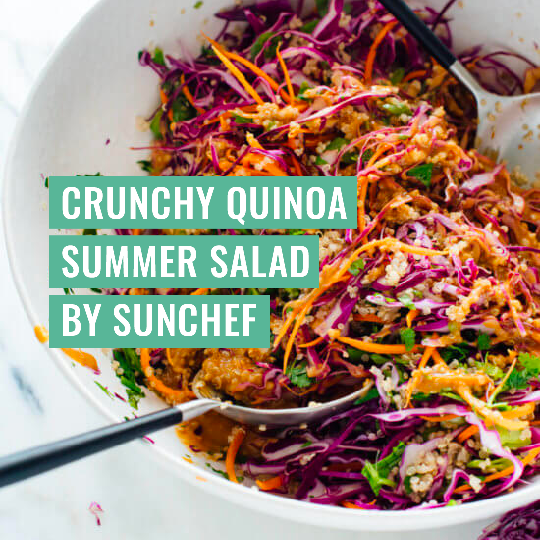 Crunchy Quinoa Summer Salad By Sunchef